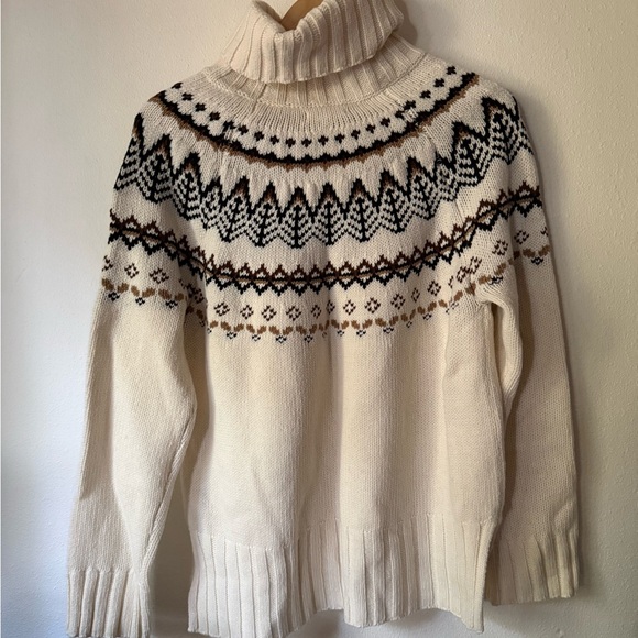 Barbour Mersea patterned sweater size 6 (UK 10) - Picture 4 of 9